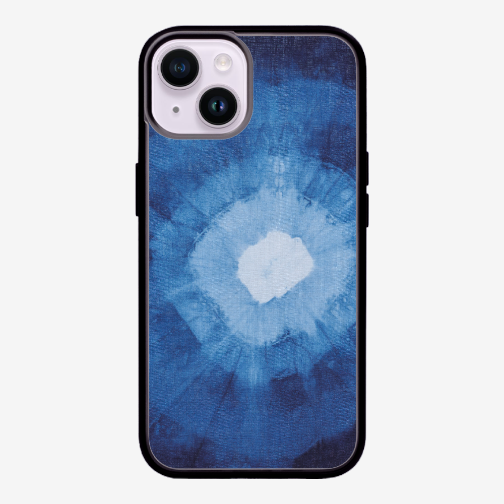 Blue Splash Ink Phone Case