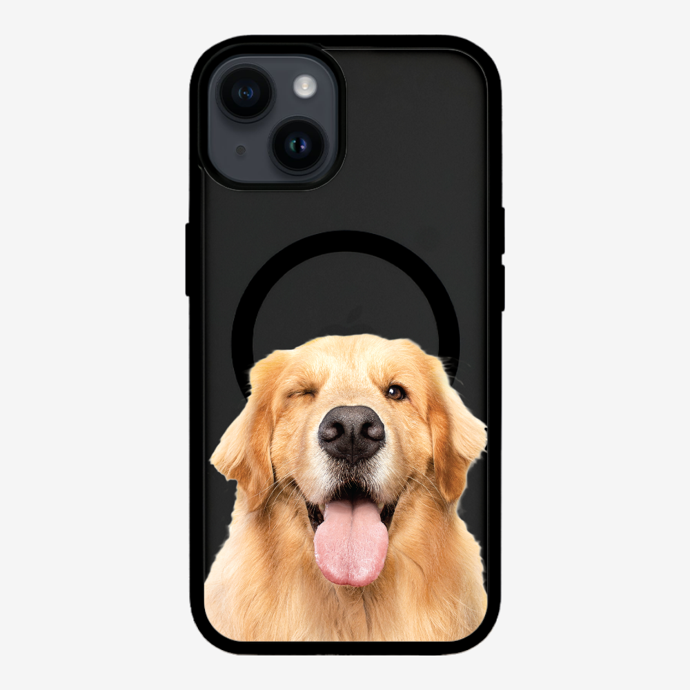 Golden Retriever (Transparent) Phone Case