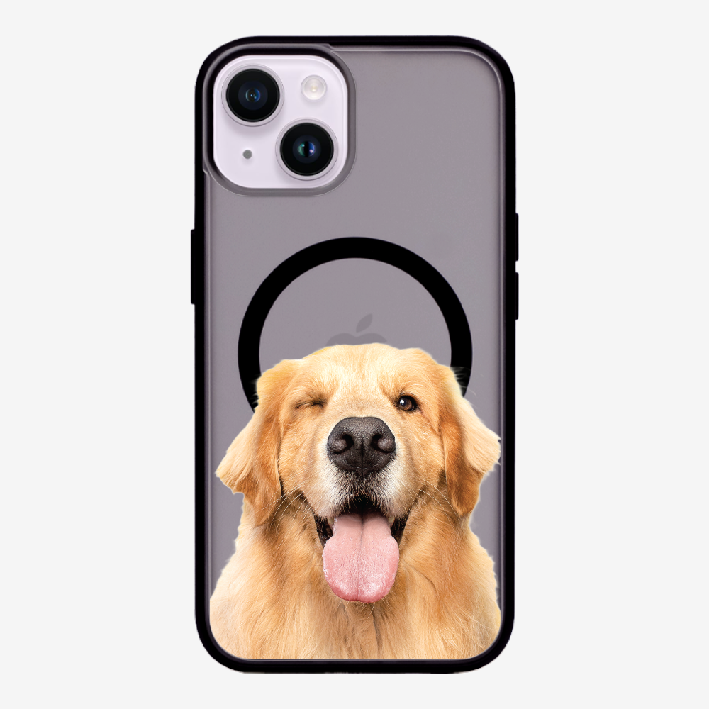 Golden Retriever (Transparent) Phone Case