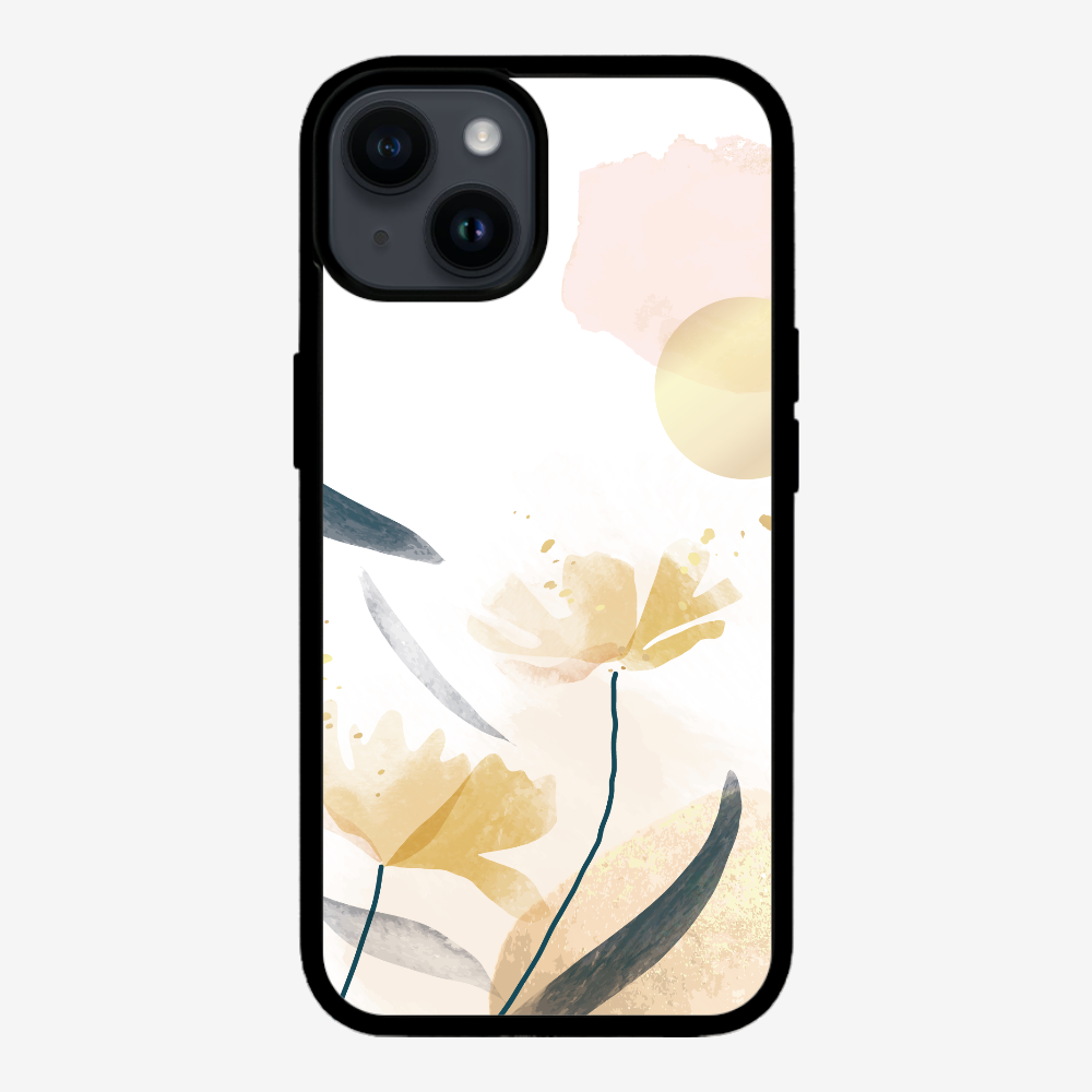 Golden Spring Floral Phone Case