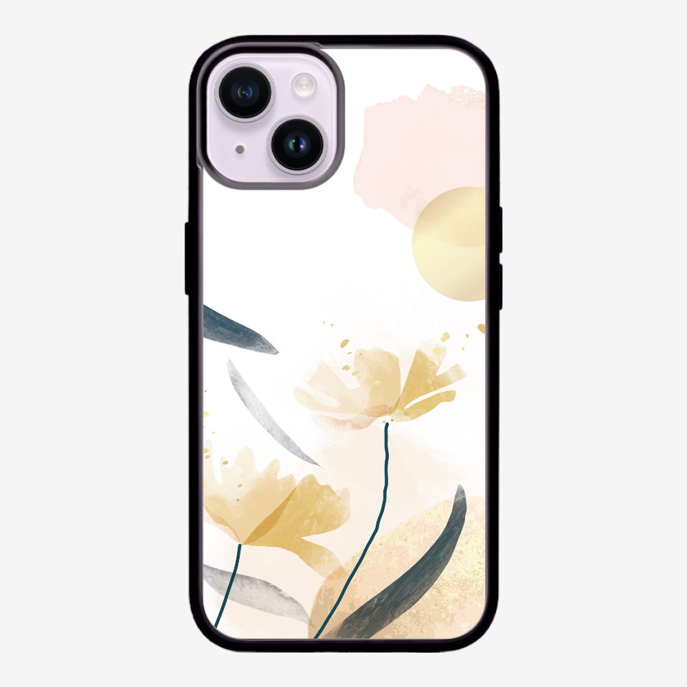 Golden Spring Floral Phone Case