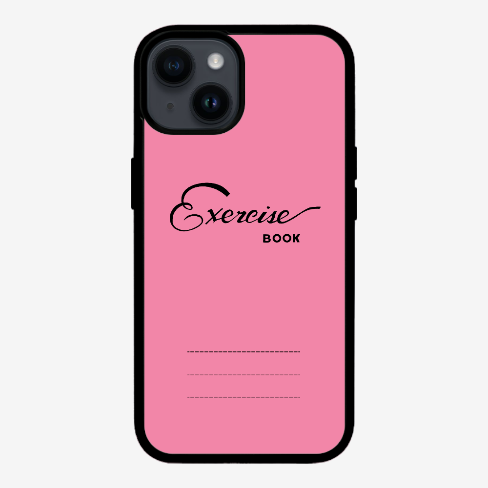 Pink Exercise Book Phone Case