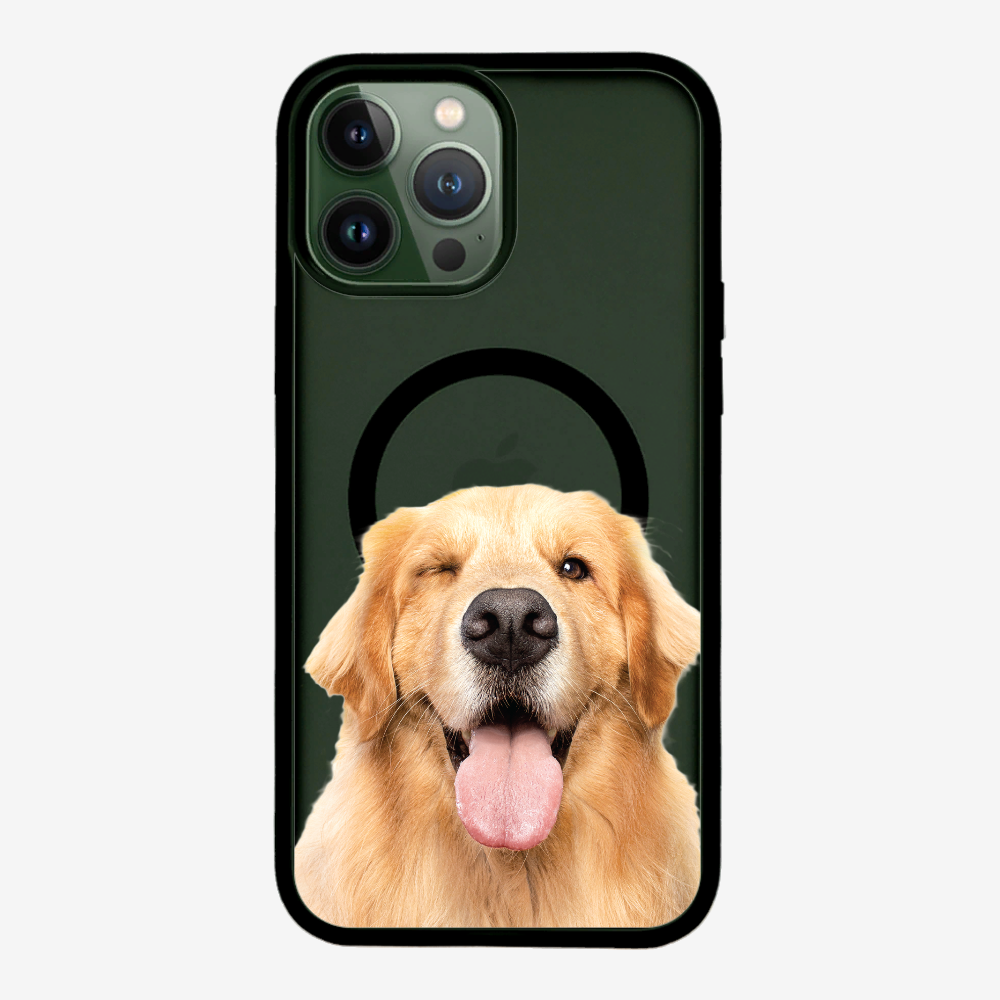 Golden Retriever (Transparent) Phone Case