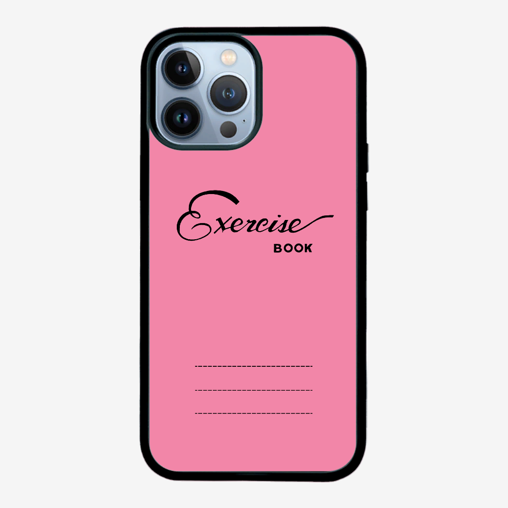 Pink Exercise Book Phone Case