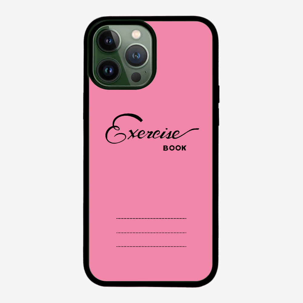 Pink Exercise Book Phone Case