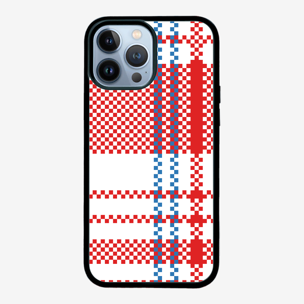 Red-white-blue (Red Tone) Phone Case