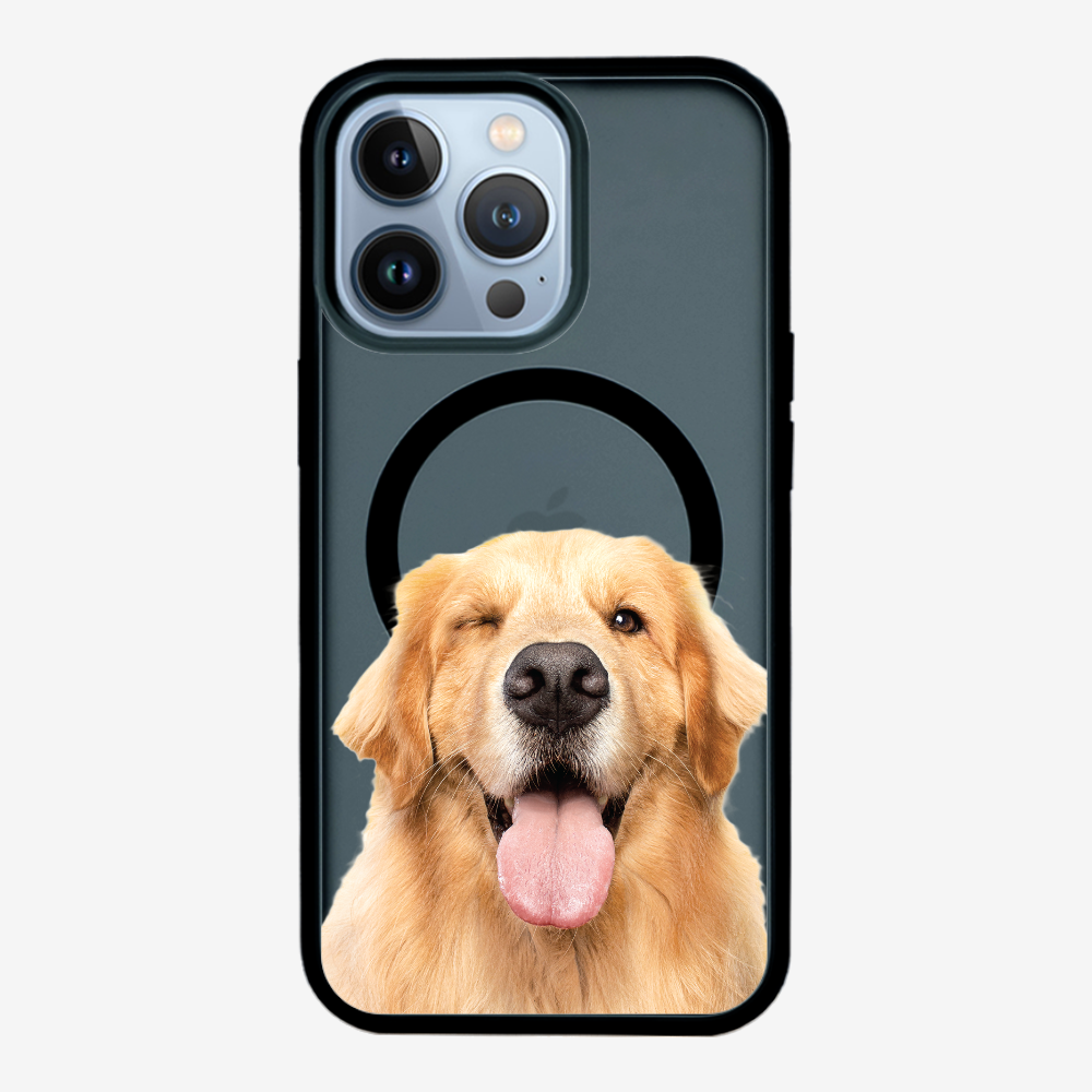 Golden Retriever (Transparent) Phone Case