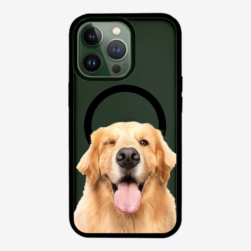 Golden Retriever (Transparent) Phone Case