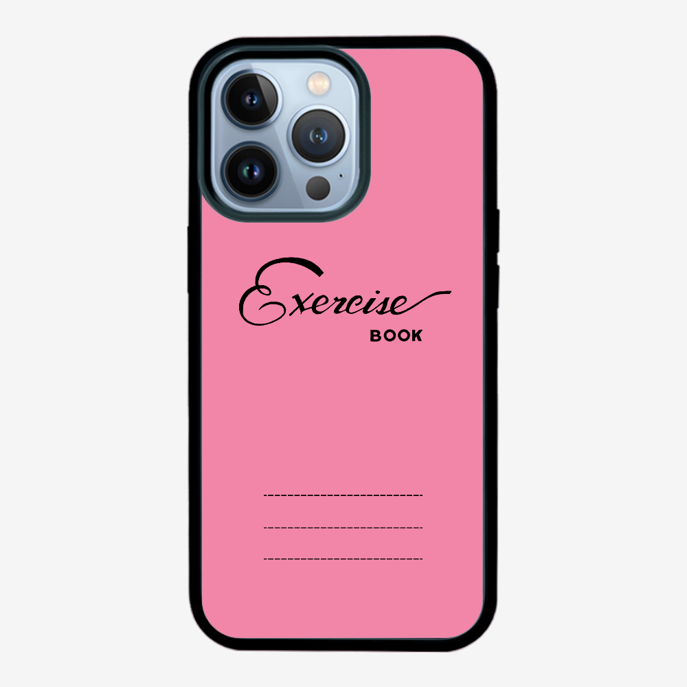 Pink Exercise Book Phone Case