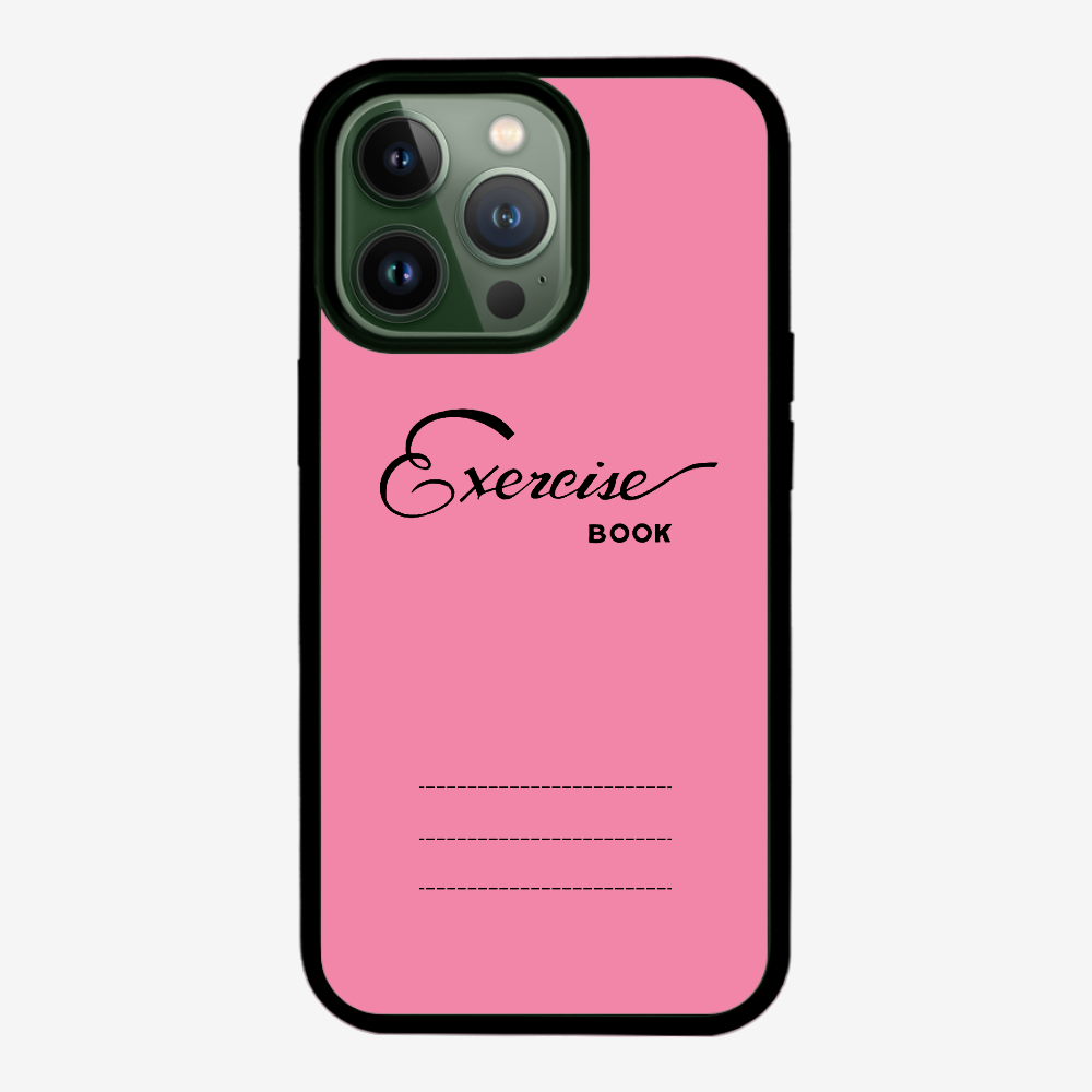 Pink Exercise Book Phone Case