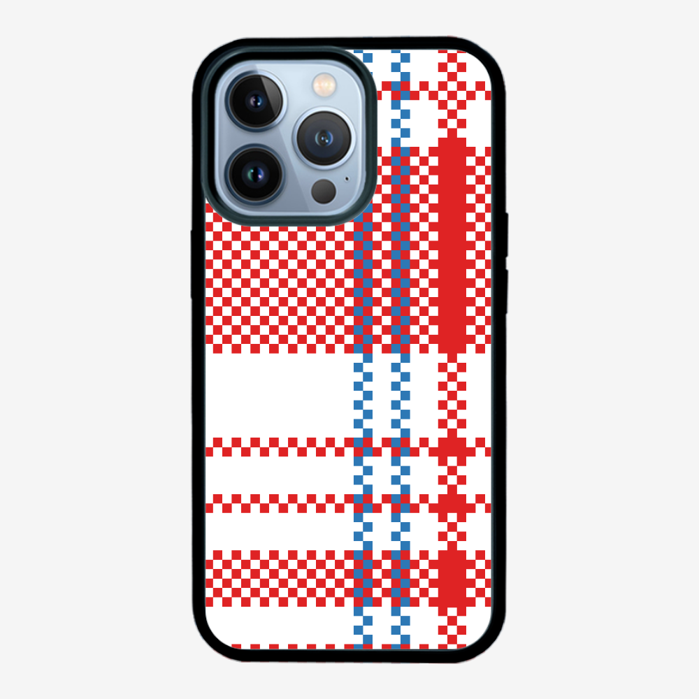 Red-white-blue (Red Tone) Phone Case