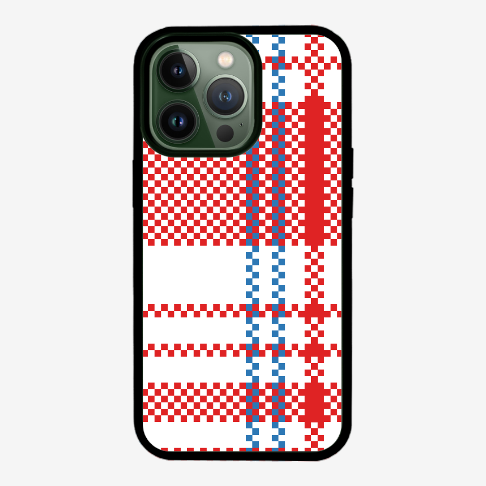 Red-white-blue (Red Tone) Phone Case