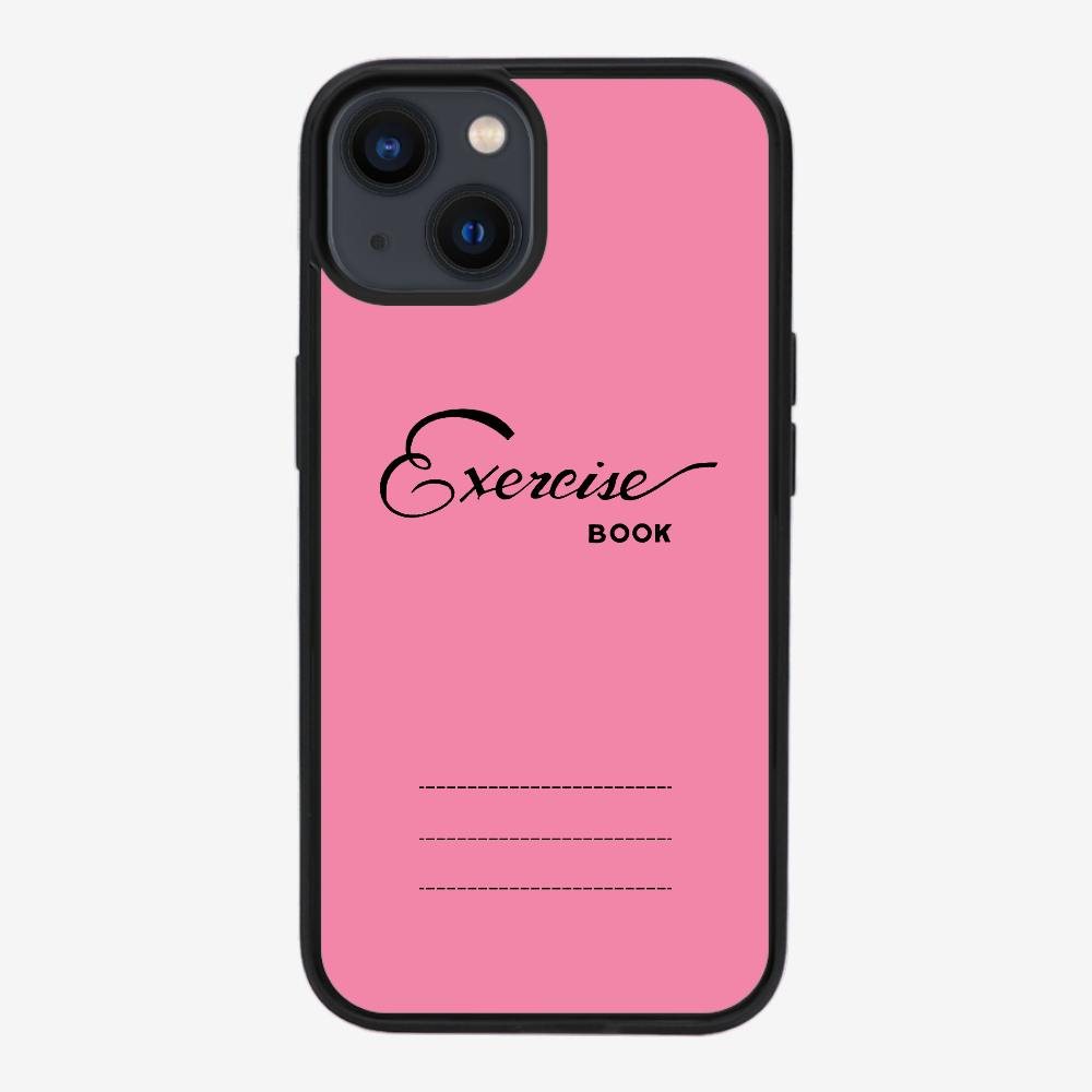 Pink Exercise Book Phone Case