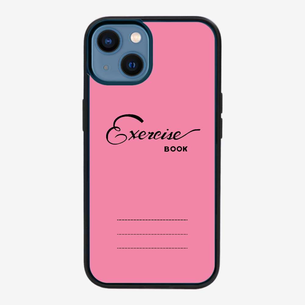 Pink Exercise Book Phone Case