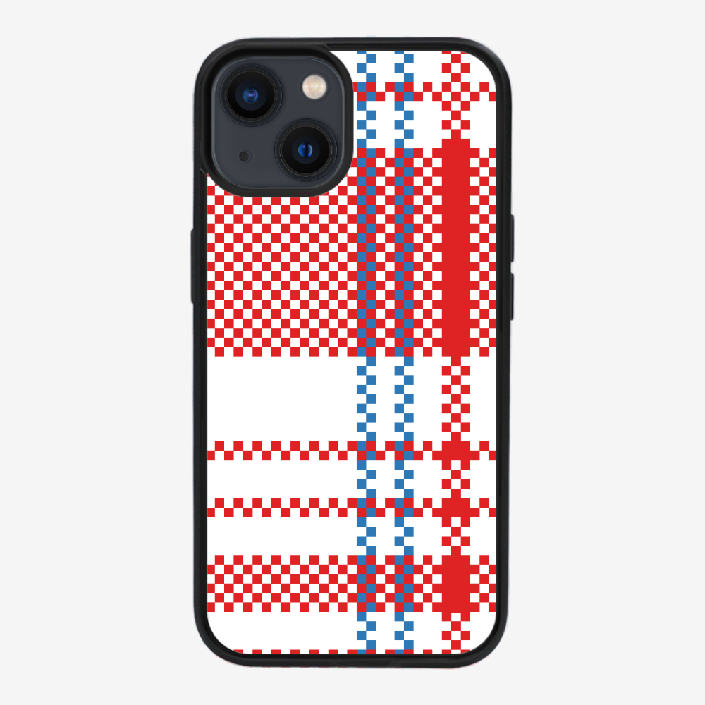 Red-white-blue (Red Tone) Phone Case