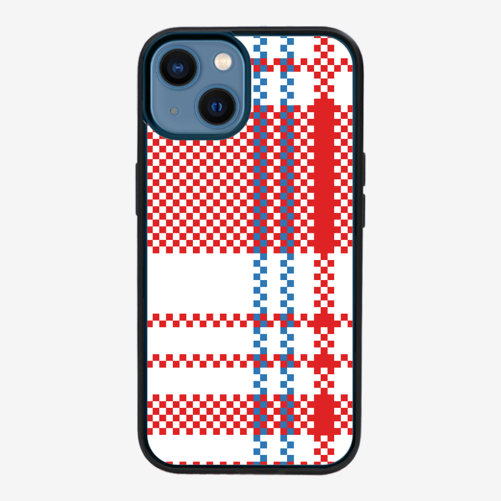 Red-white-blue (Red Tone) Phone Case