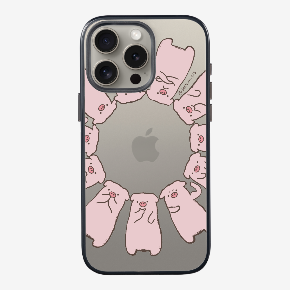 Rotate Daitun Pig Phone Case