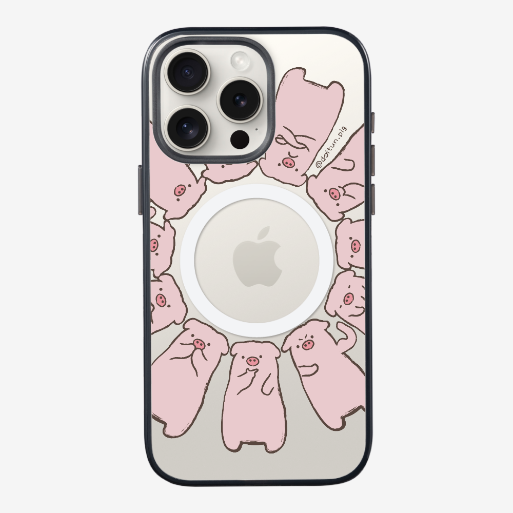 Rotate Daitun Pig Phone Case