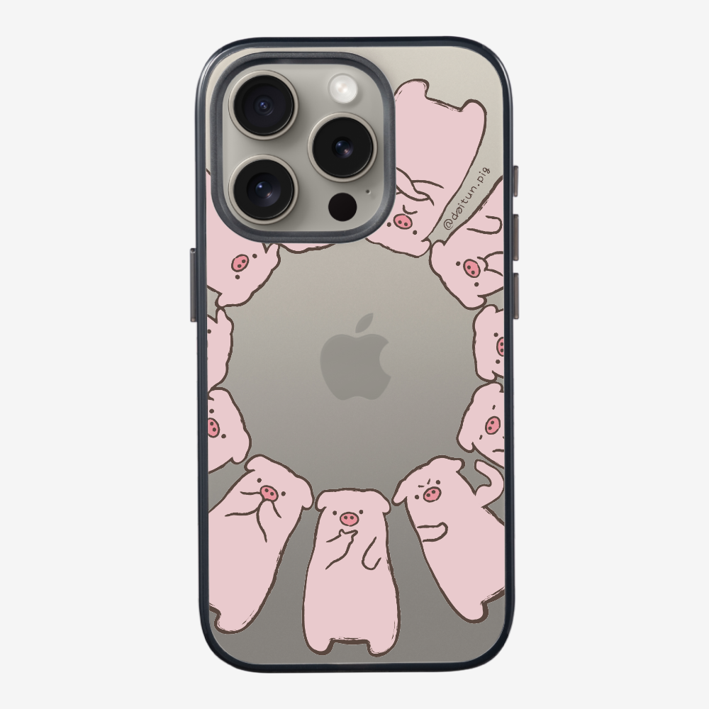 Rotate Daitun Pig Phone Case