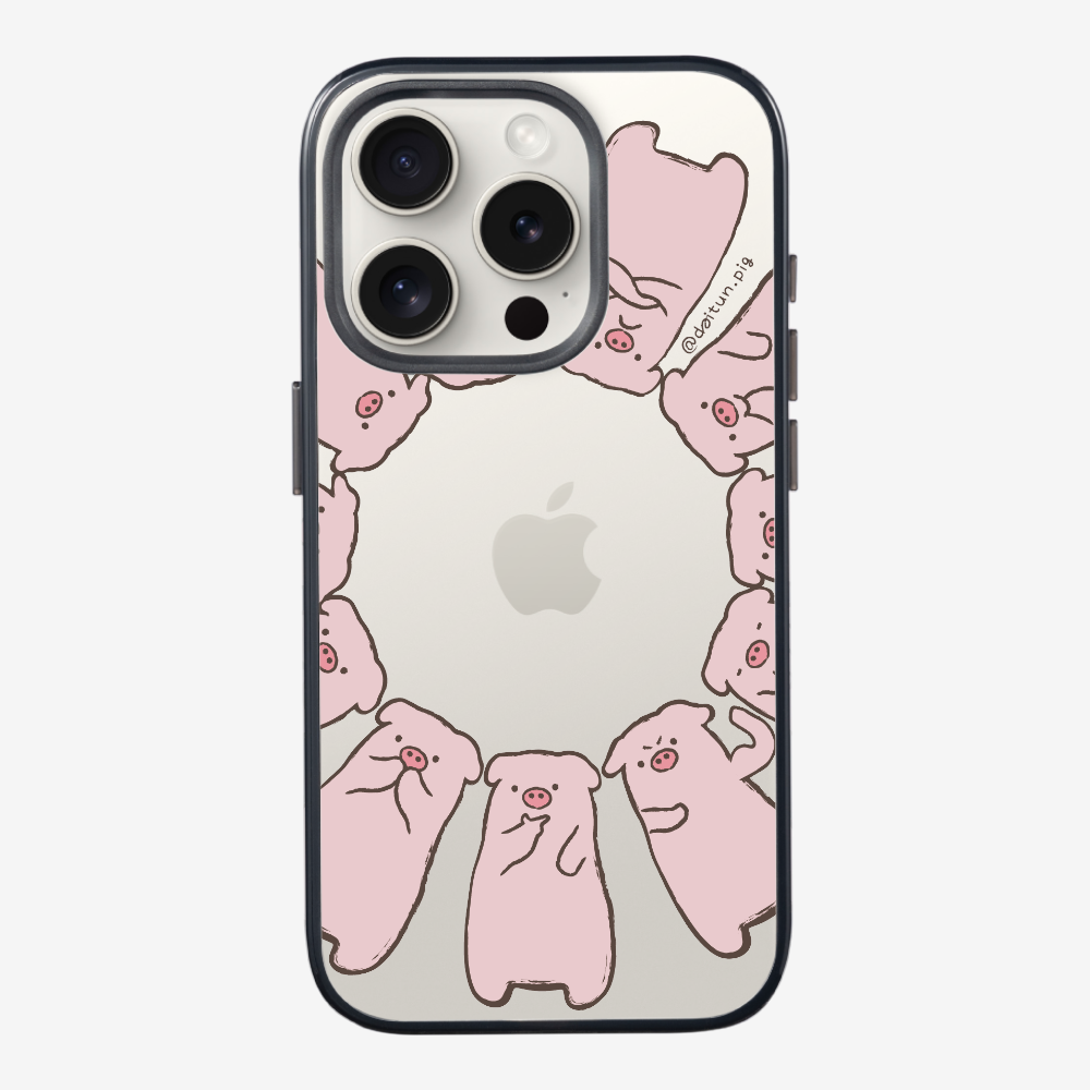 Rotate Daitun Pig Phone Case