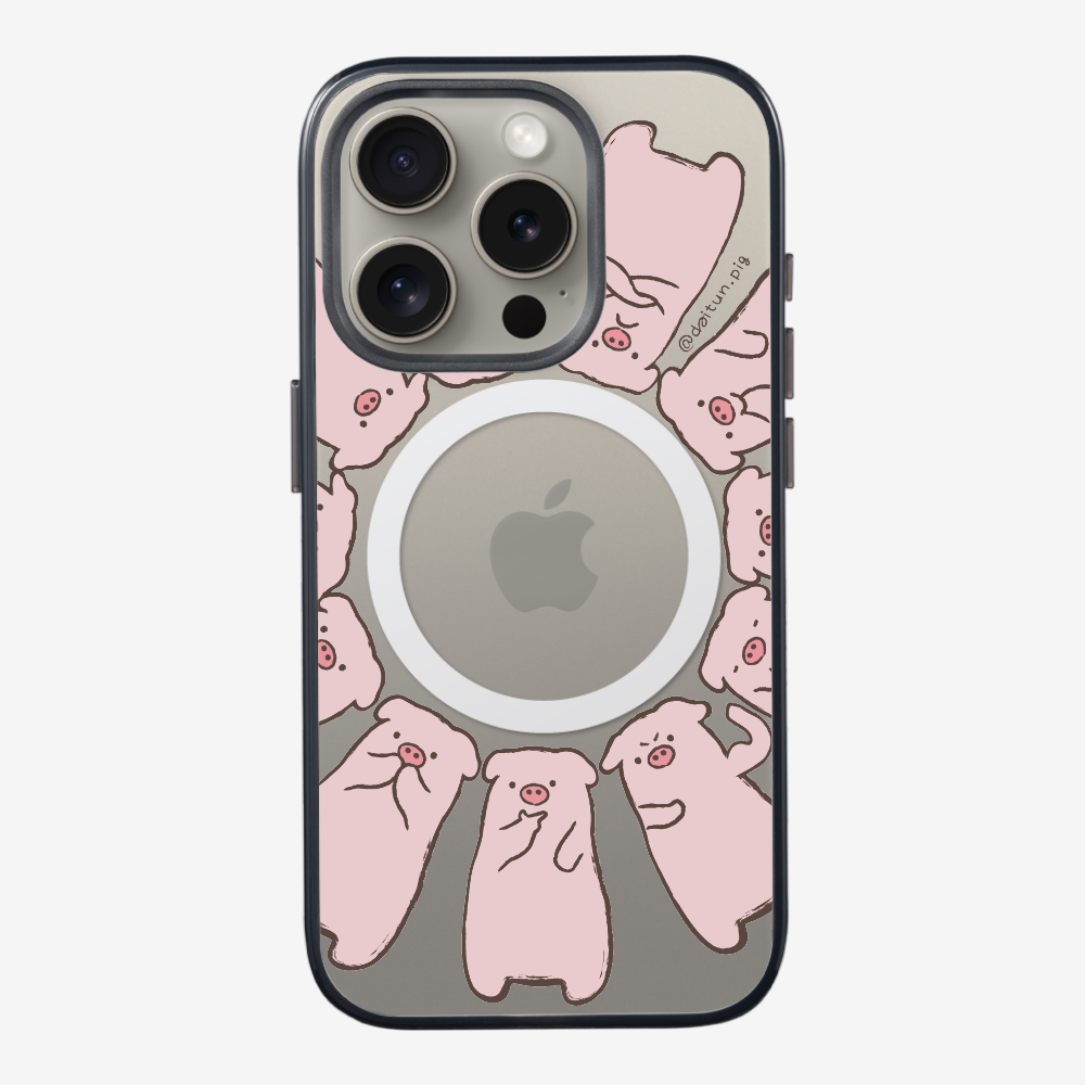 Rotate Daitun Pig Phone Case