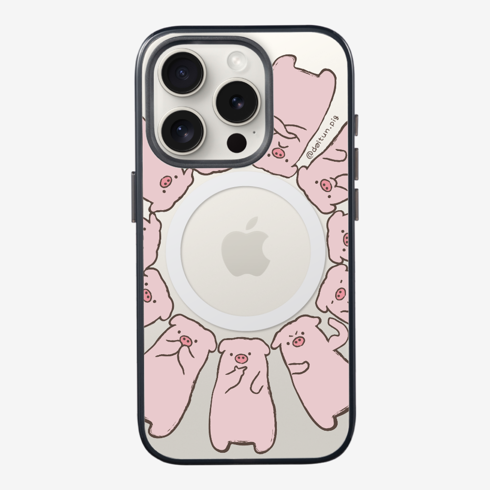 Rotate Daitun Pig Phone Case