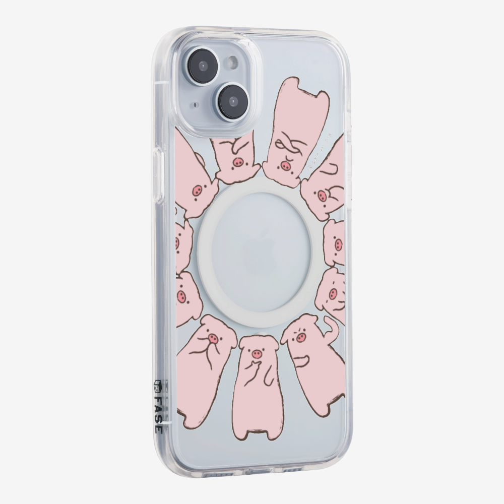 Rotate Daitun Pig Phone Case