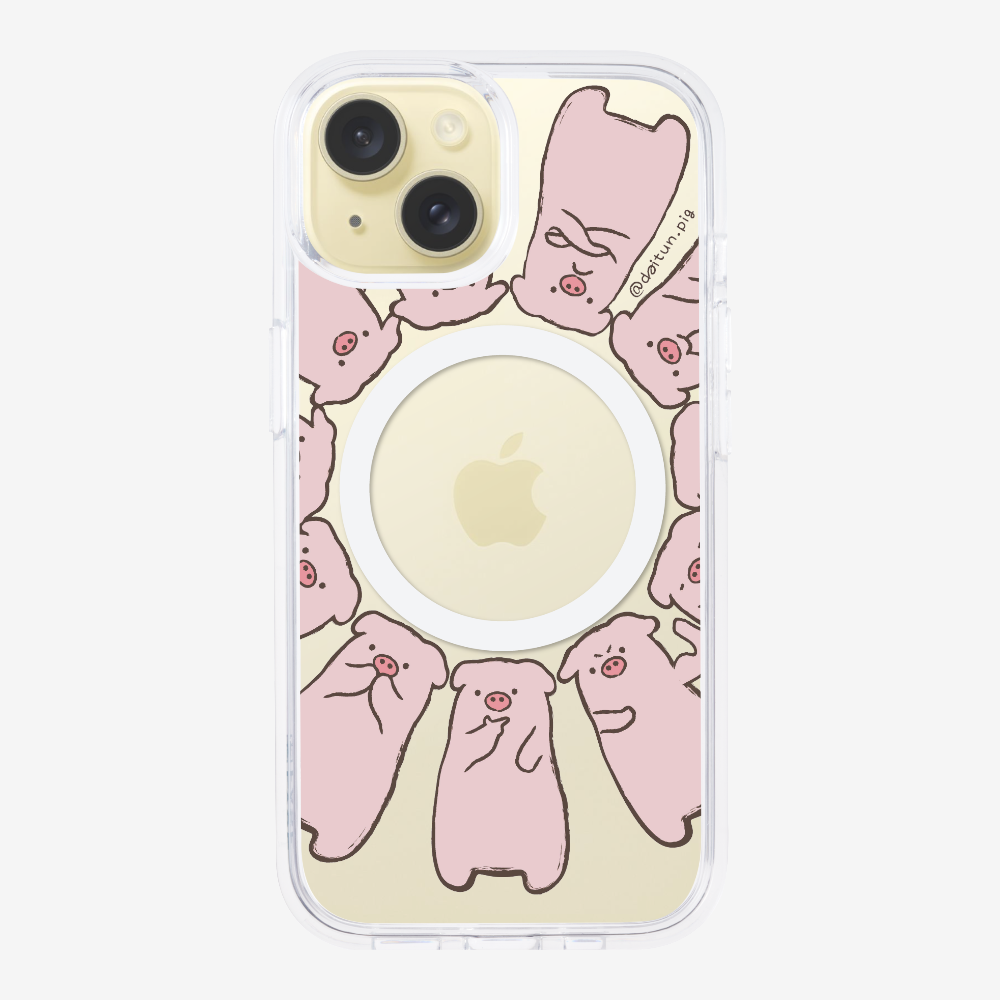 Rotate Daitun Pig Phone Case