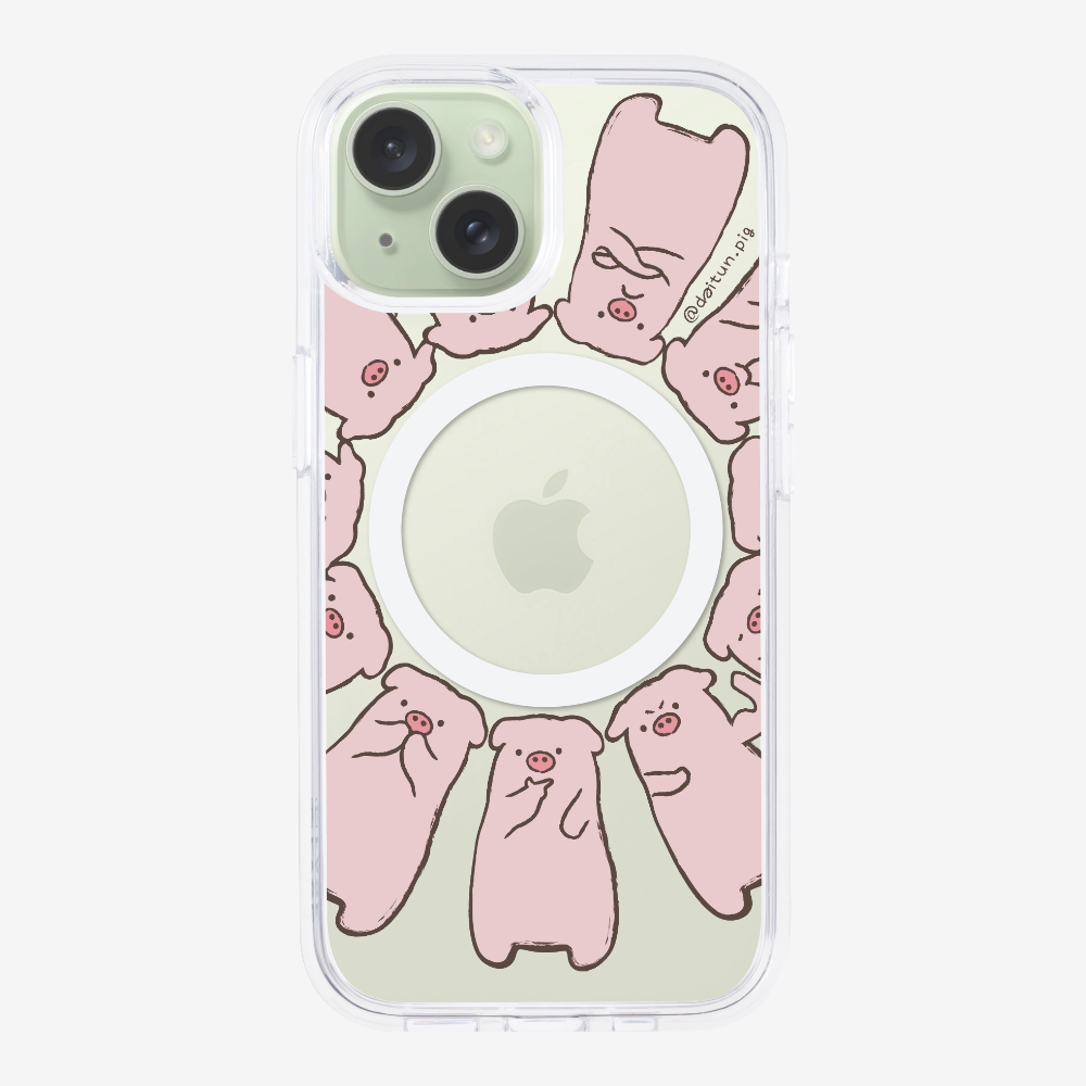 Rotate Daitun Pig Phone Case