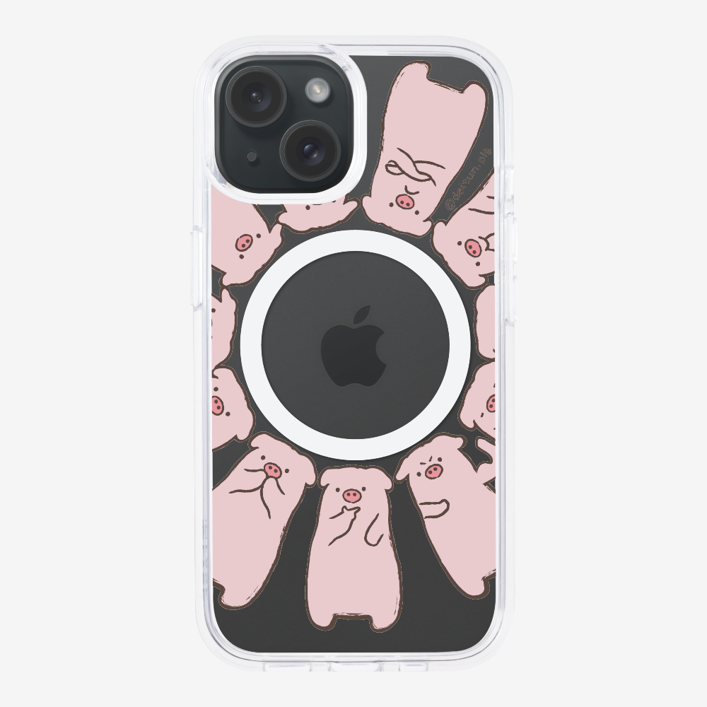 Rotate Daitun Pig Phone Case