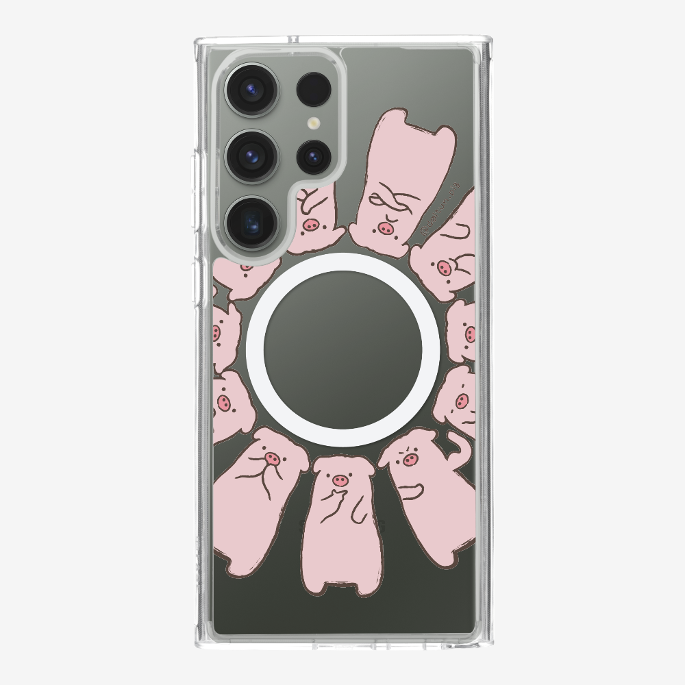 Rotate Daitun Pig Phone Case