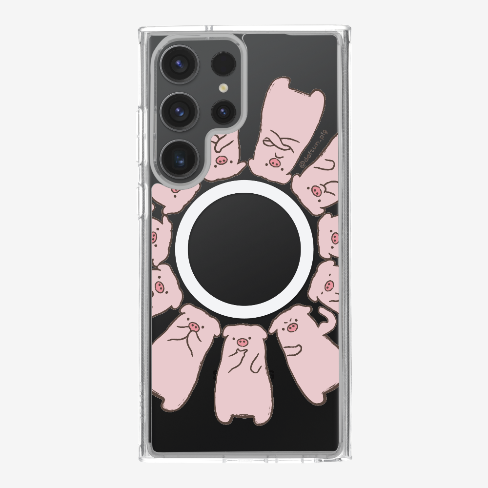 Rotate Daitun Pig Phone Case