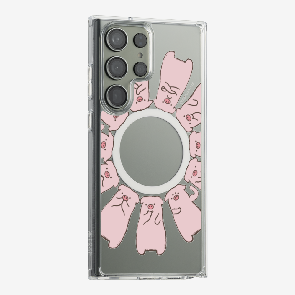 Rotate Daitun Pig Phone Case