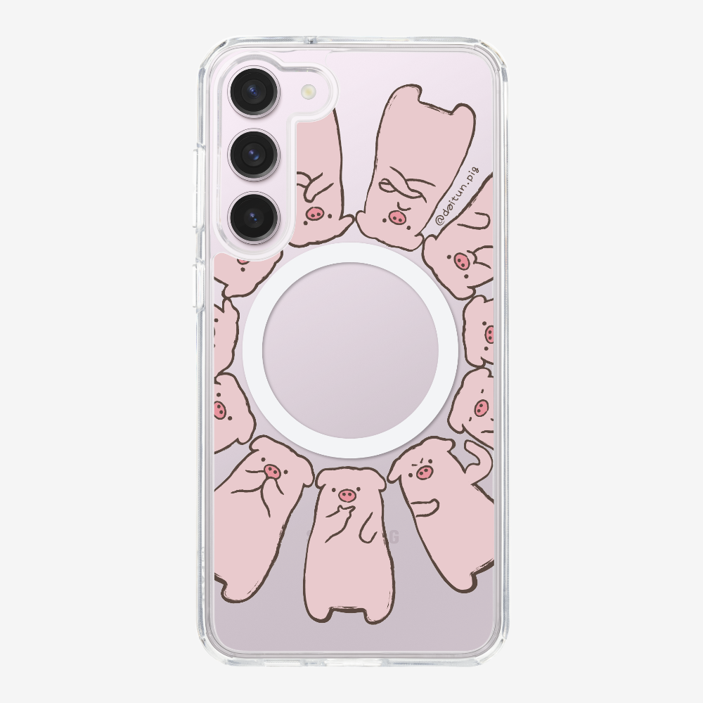 Rotate Daitun Pig Phone Case