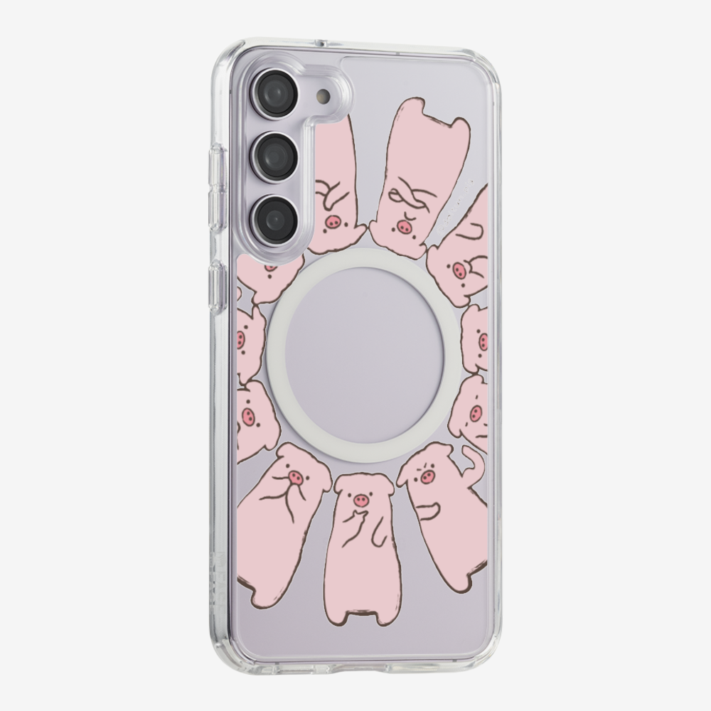 Rotate Daitun Pig Phone Case