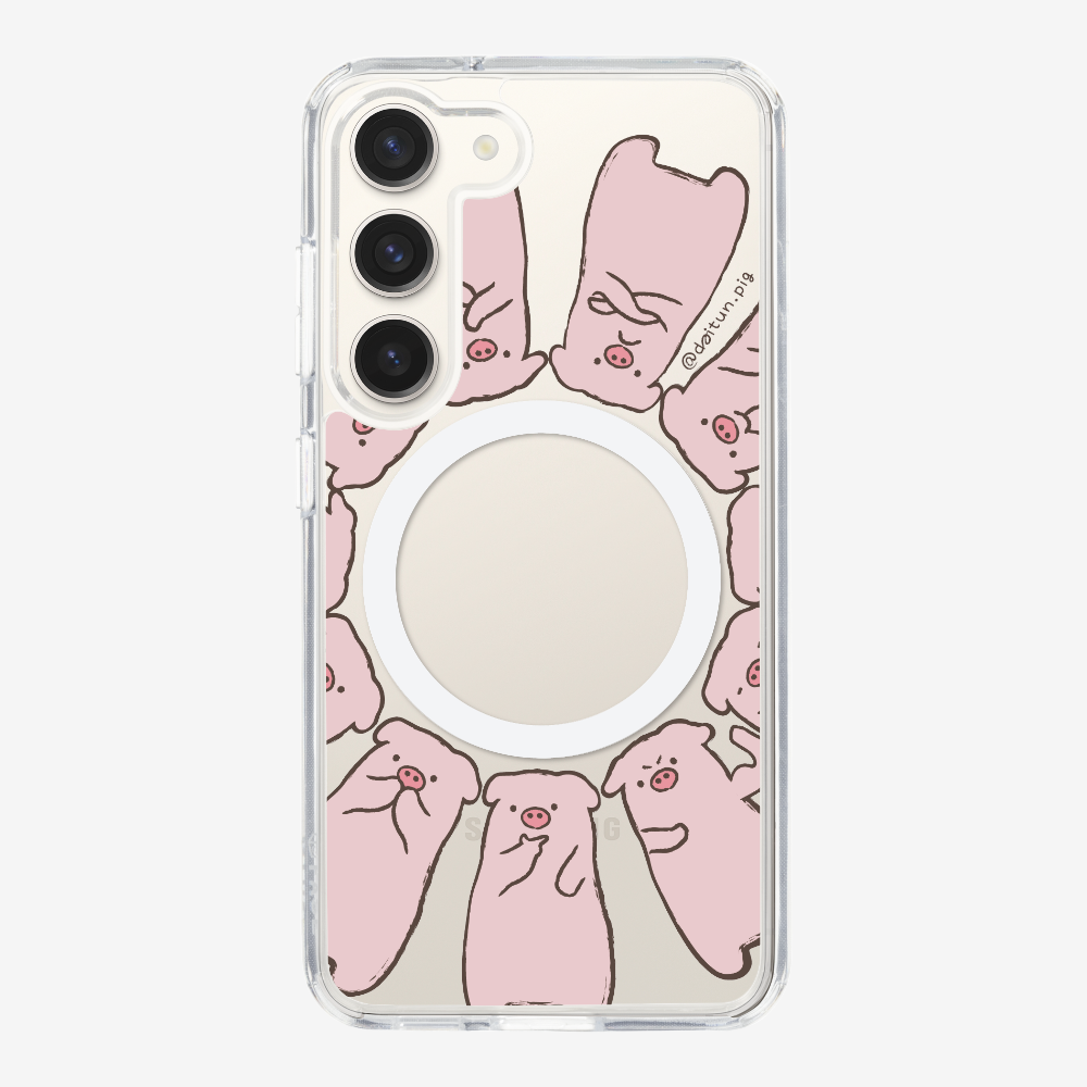 Rotate Daitun Pig Phone Case