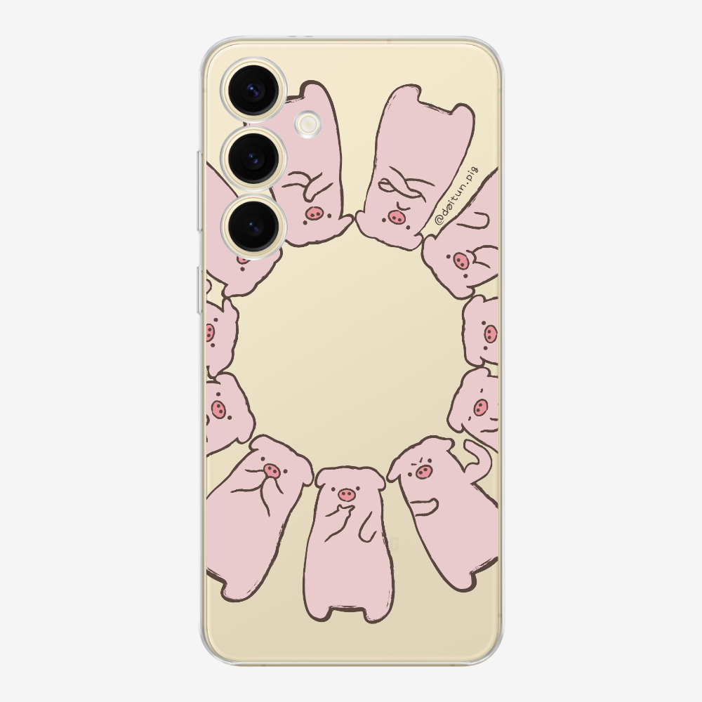 Rotate Daitun Pig Phone Case