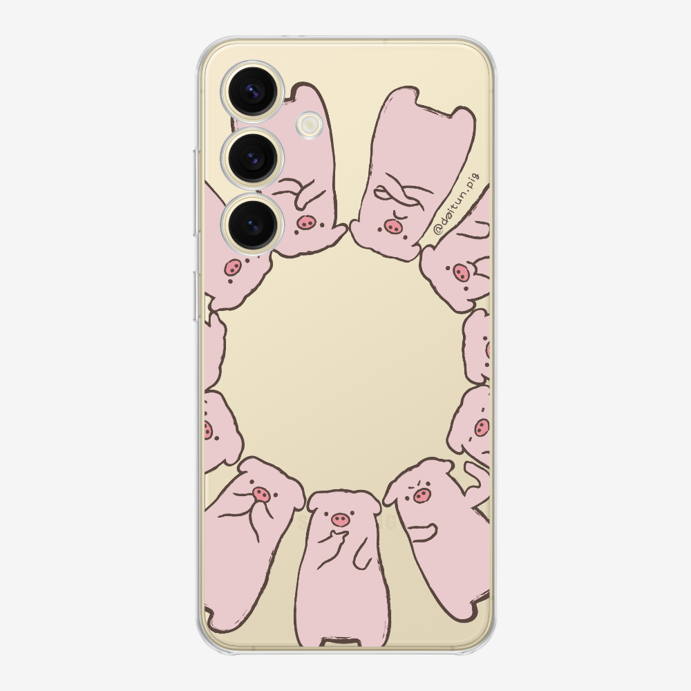 Rotate Daitun Pig Phone Case