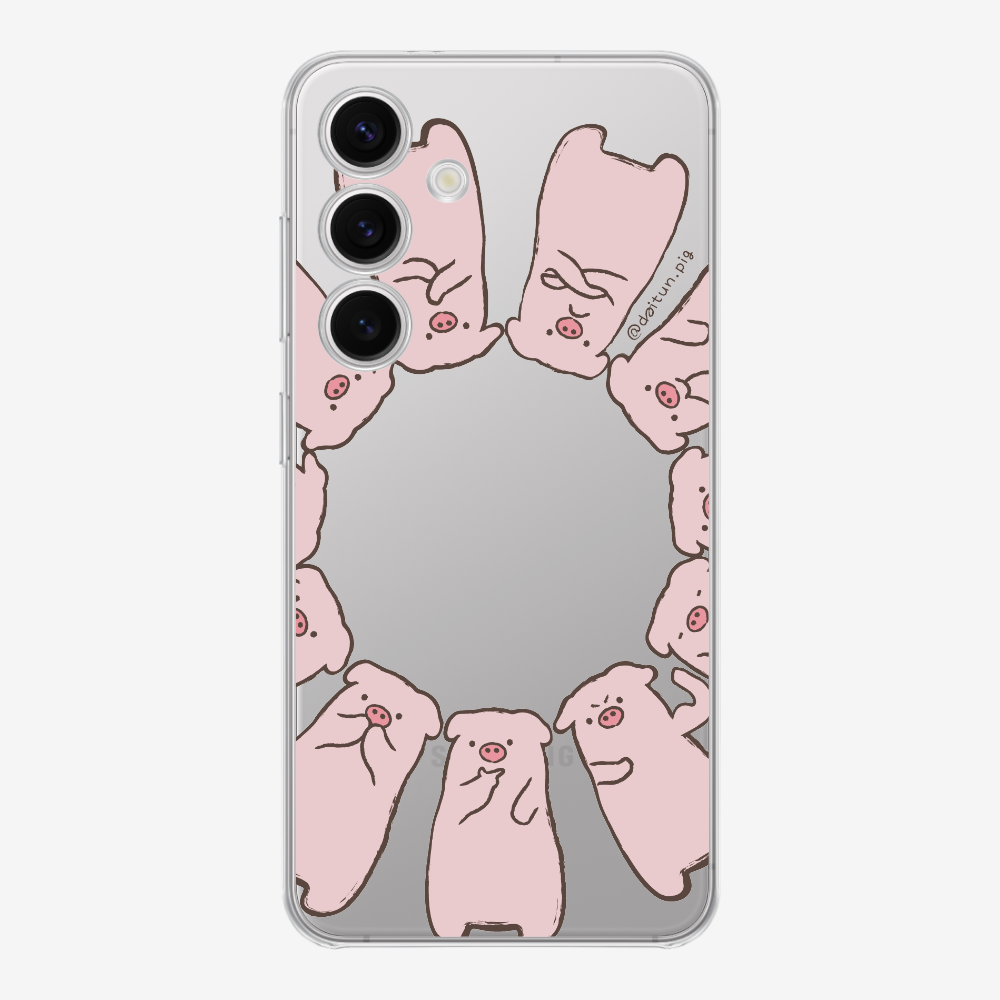 Rotate Daitun Pig Phone Case