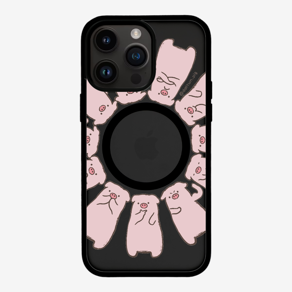 Rotate Daitun Pig Phone Case