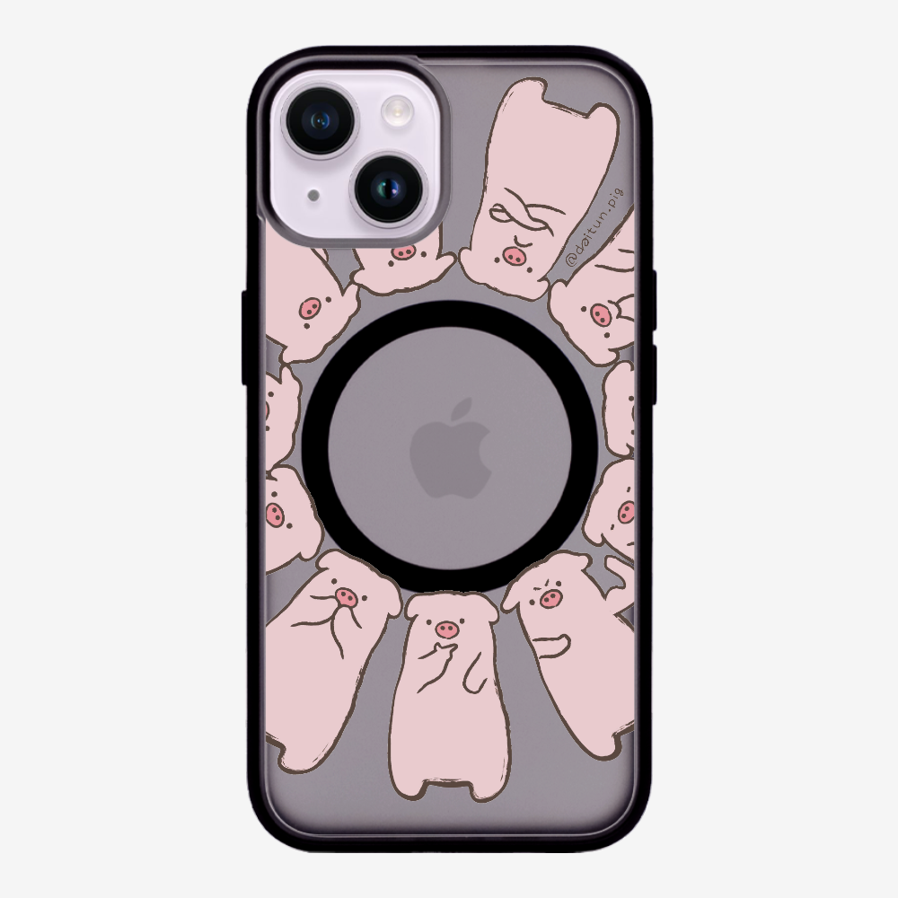 Rotate Daitun Pig Phone Case