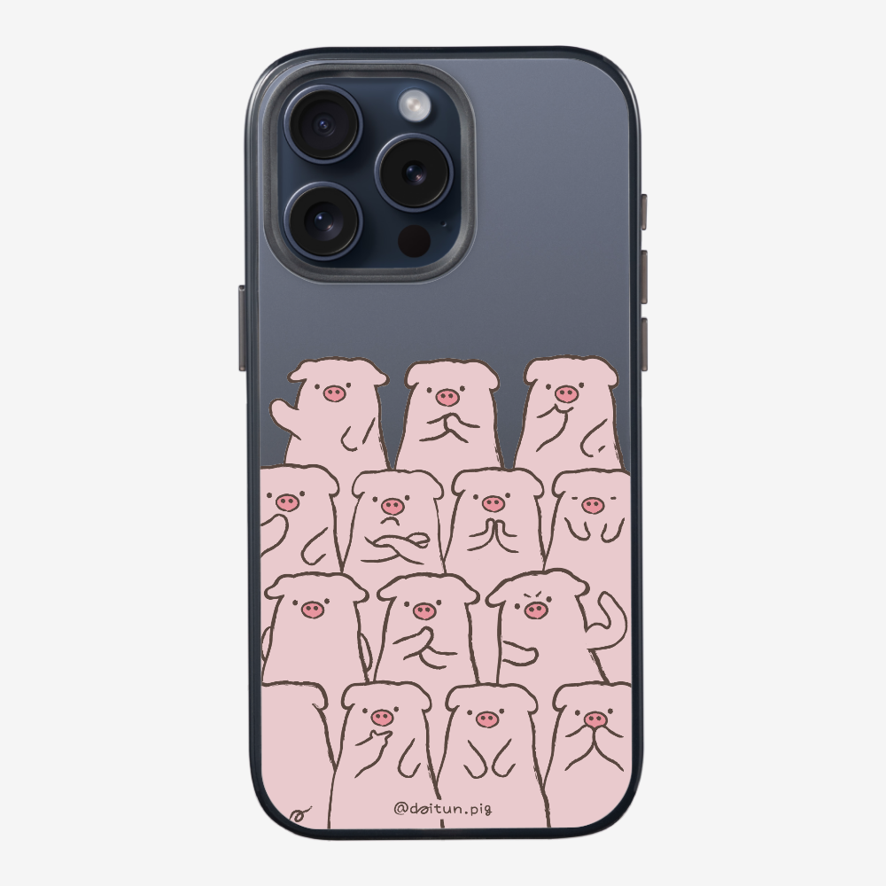 Daitun Pig Fellows Phone Case