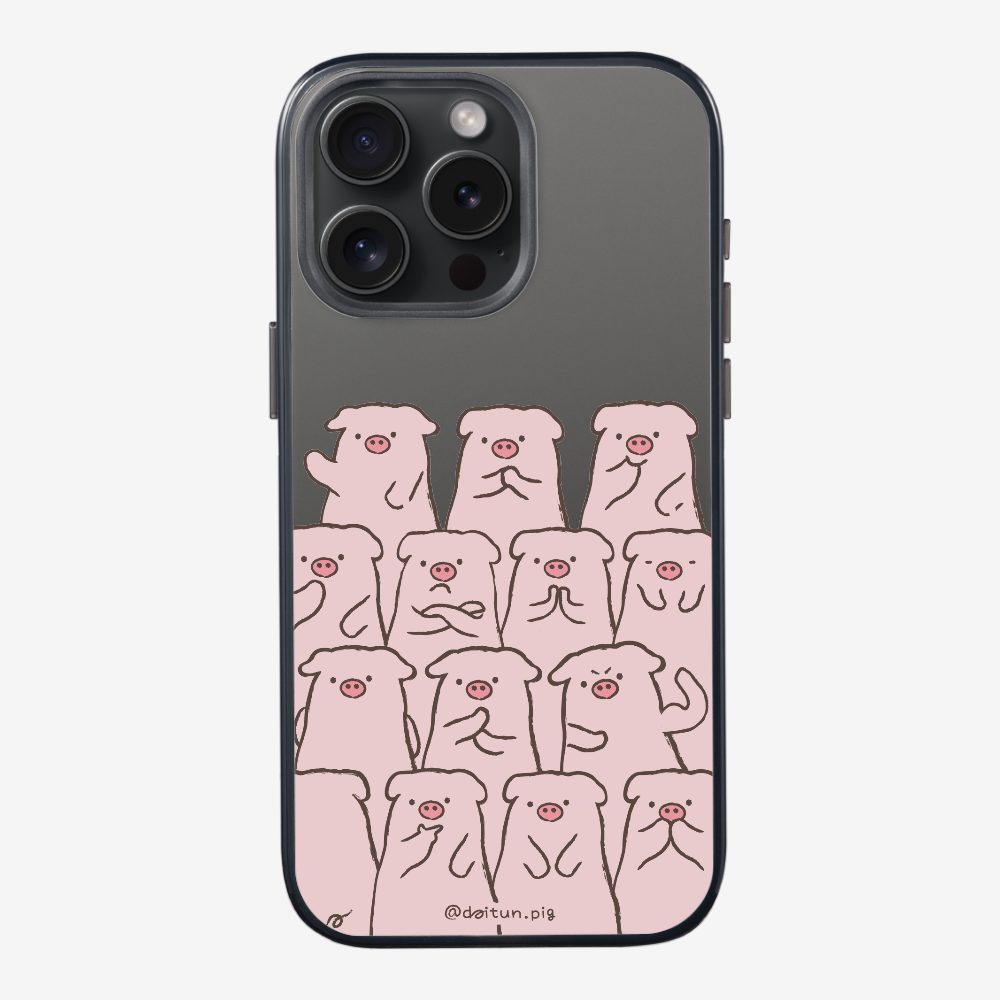 Daitun Pig Fellows Phone Case