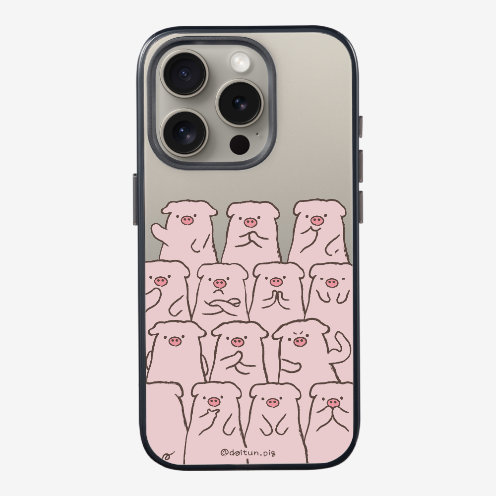 Daitun Pig Fellows Phone Case