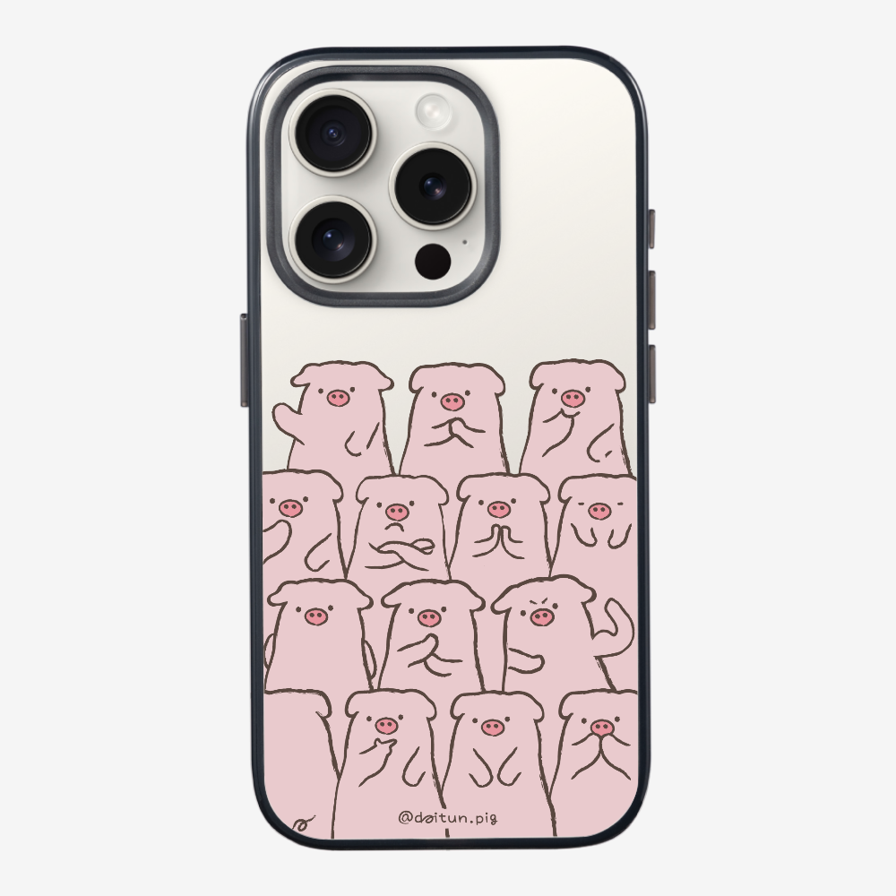 Daitun Pig Fellows Phone Case