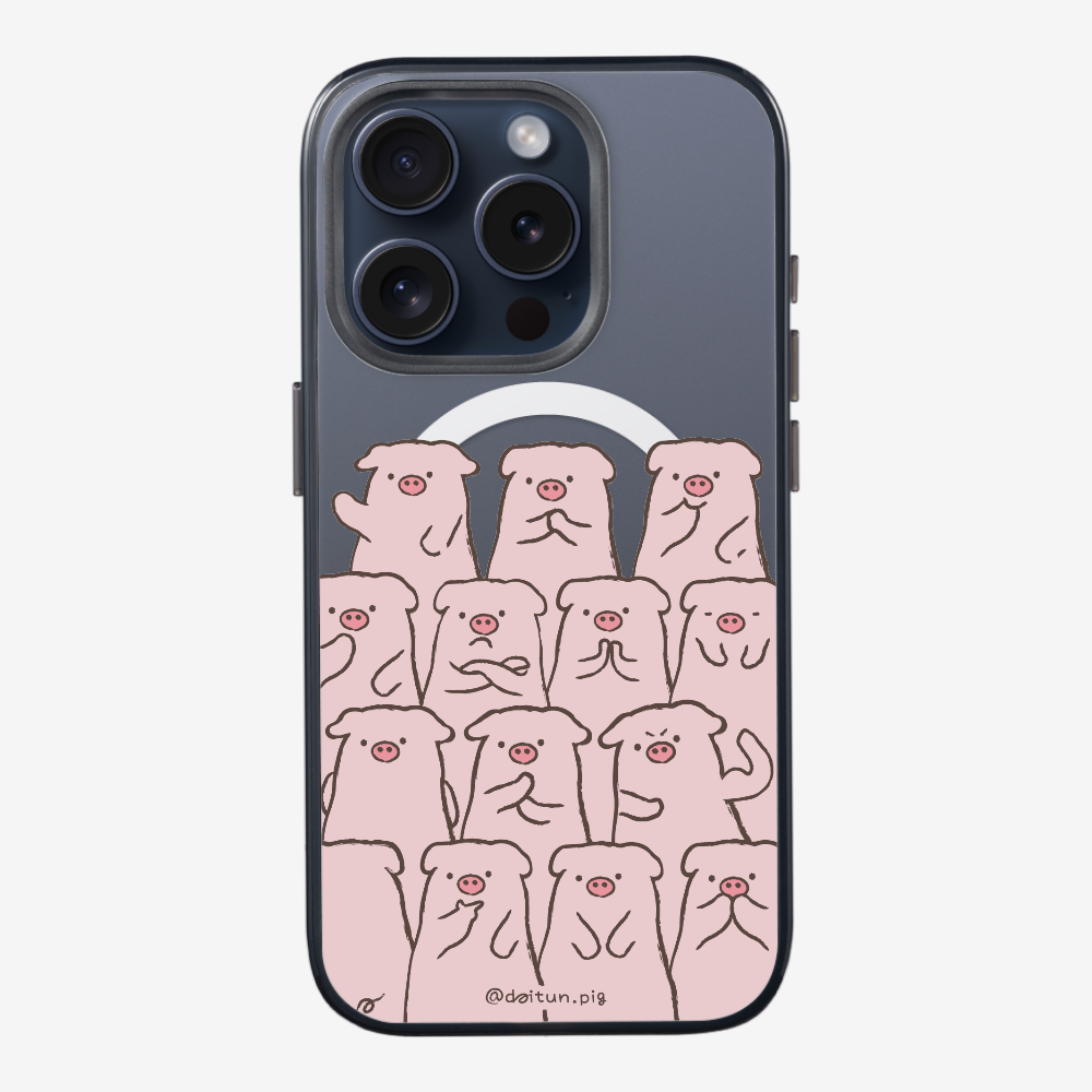 Daitun Pig Fellows Phone Case