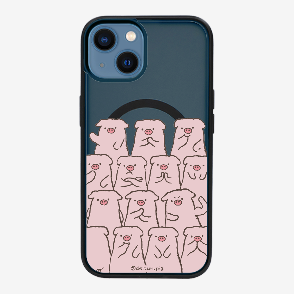 Daitun Pig Fellows Phone Case