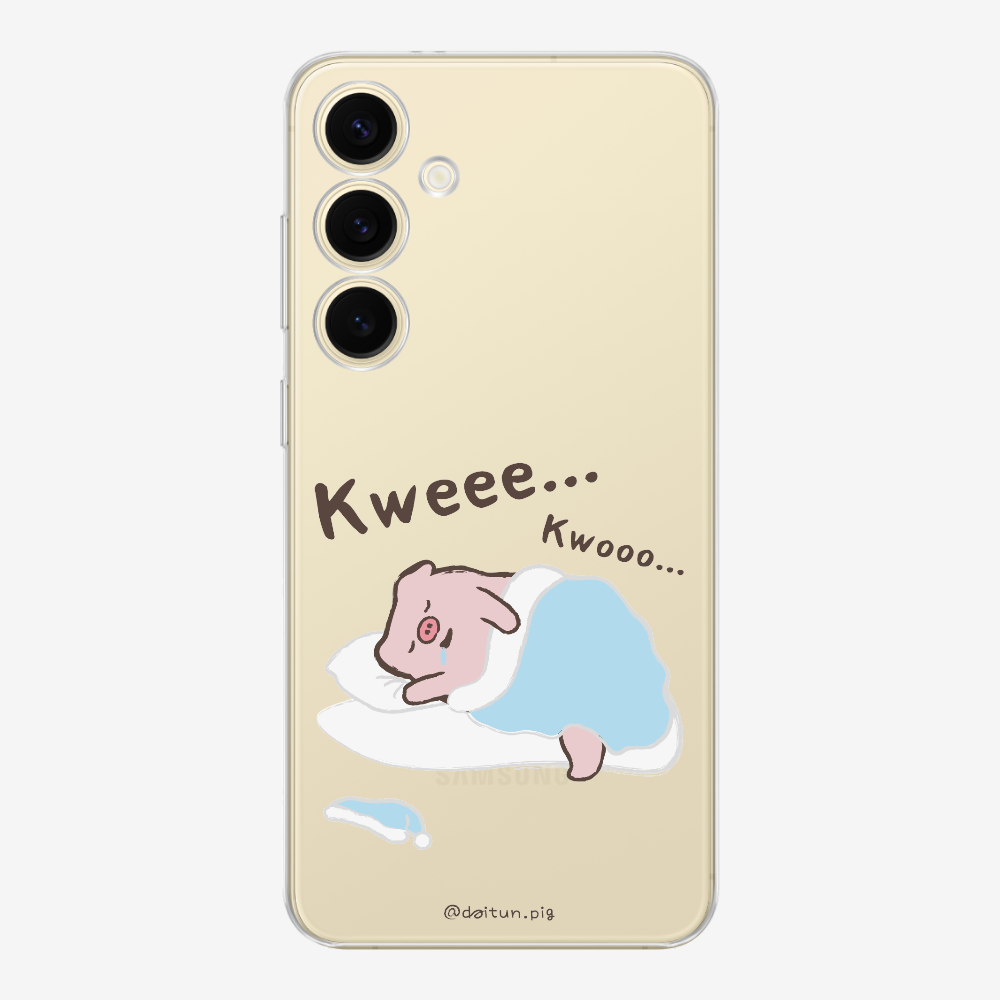 Sleeping Daitun Pig Phone Case