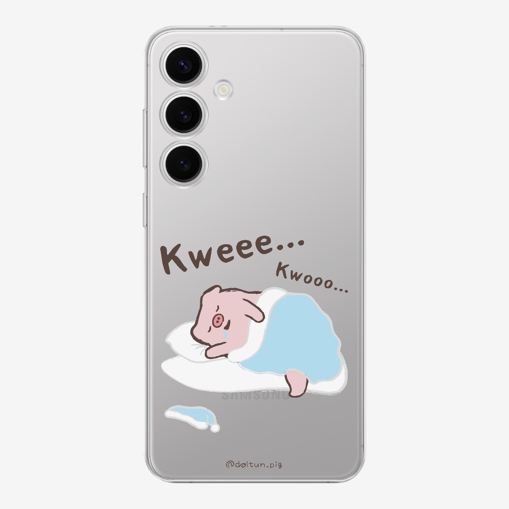 Sleeping Daitun Pig Phone Case