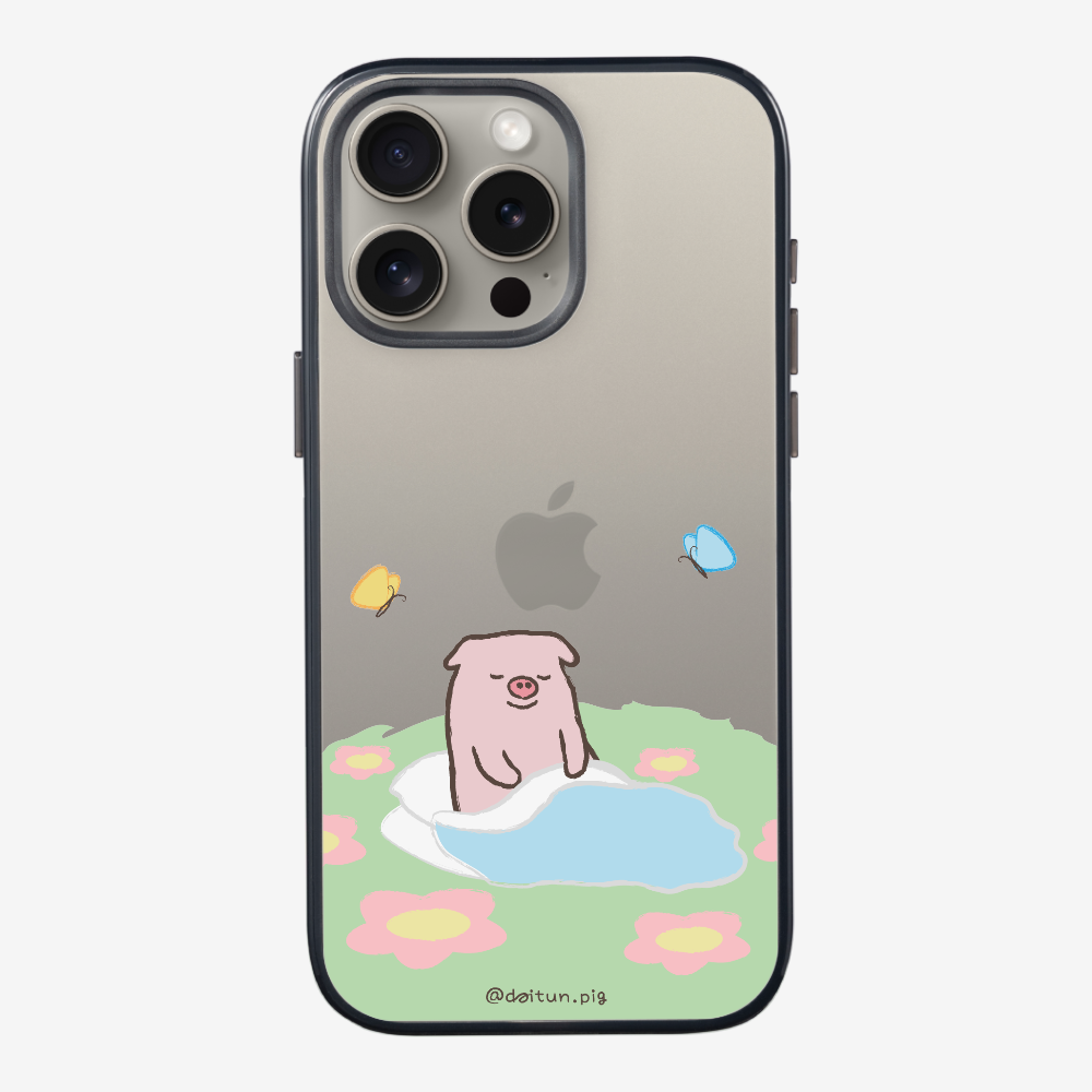 Daitun Pig by the Green Pastures Phone Case